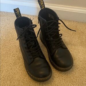 Dr. Martens Black Leather Boots